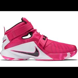 LeBron soldier 9 think pink